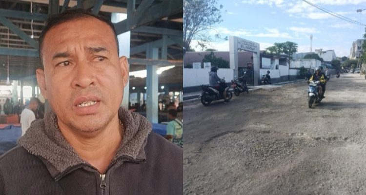Mokrianus Lay, anggota DPRD Kota Kupang sekaligus perwakilan pedagang yang mengais rejeki di TPI Oeba (yandry/kupangterkini.com) Mokrianus Lay, anggota DPRD Kota Kupang sekaligus perwakilan pedagang yang mengais rejeki di TPI Oeba (yandry/kupangterkini.com)