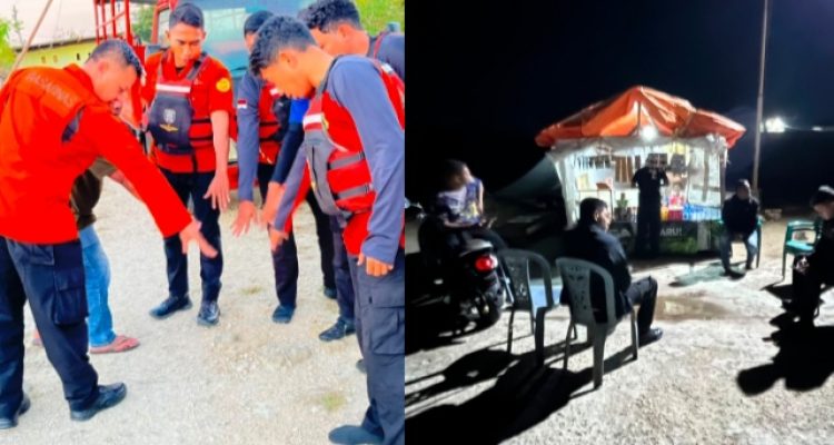 Tim SAR Gabungan saat bersiap melakukan proses pencarian (ist) Tim SAR Gabungan saat bersiap melakukan proses pencarian (ist)
