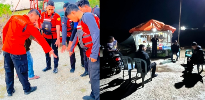 Tim SAR Gabungan saat bersiap melakukan proses pencarian (ist)