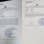 Laporan polisi antara kedua kubu yang saling berbalas (ist)
