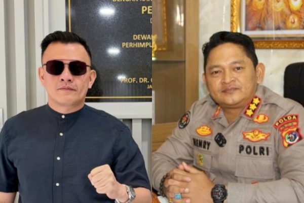 Fransisco Bernando Bessi serta Kabid Humas Polda NTT, Kombes Pol Henry Novika Candra (ist)