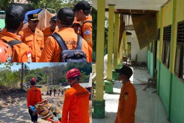 SAR terus melakukan evakuasi dan pertolongan (Basarnas Maunere) SAR terus melakukan evakuasi dan pertolongan (Basarnas Maunere)