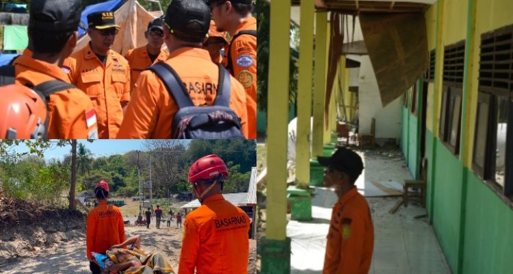 SAR terus melakukan evakuasi dan pertolongan (Basarnas Maunere) SAR terus melakukan evakuasi dan pertolongan (Basarnas Maunere)