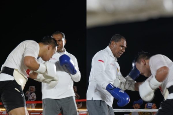 Laga amal untuk Flores, Daud Yordan Vs Wagub Johni Asadoma Laga amal untuk Flores, Daud Yordan Vs Wagub Johni Asadoma