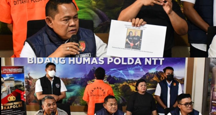 Dirreskrimsus Polda NTT, Kombes Pol FX Irwan Arianto dalam sesi jumpa Pers terkait penetapan tersangka GF (ist) Dirreskrimsus Polda NTT, Kombes Pol FX Irwan Arianto dalam sesi jumpa Pers terkait penetapan tersangka GF (ist)