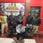 DS, salah satu terduga pelaku Curanmor saat diamankan (ist)