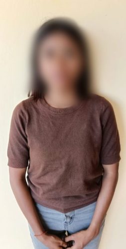 pelaku ITJI, seorang mahasiswi yang dilaporkan melakukan penipuan dengan mengaku sebagai anggota BIN (ist)