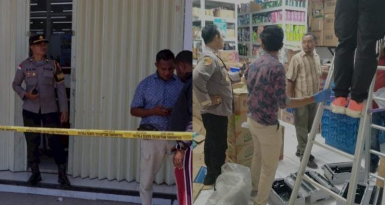 Kondisi Indomaret Mata Air saat