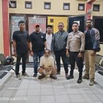 Pelaku Abia Blegur, Residivis Pencurian saat diamankan tim Serigala Polsek Kota Lama