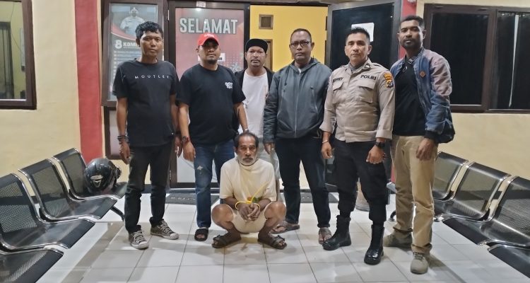 Pelaku Abia Blegur, Residivis Pencurian saat diamankan tim Serigala Polsek Kota Lama Pelaku Abia Blegur, Residivis Pencurian saat diamankan tim Serigala Polsek Kota Lama