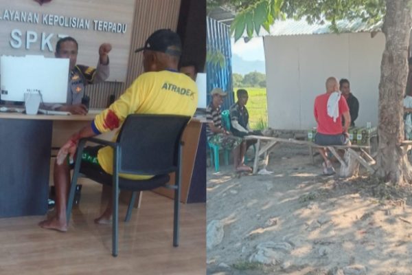 Louis Maakh bersama beberapa petani pengurus PPPA saat membahas peristiwa penganiayaan kemarin (yandry/kupangterkini.com) Louis Maakh bersama beberapa petani pengurus PPPA saat membahas peristiwa penganiayaan kemarin (yandry/kupangterkini.com)