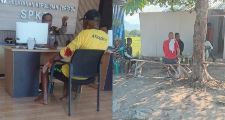 Louis Maakh bersama beberapa petani pengurus PPPA saat membahas peristiwa penganiayaan kemarin (yandry/kupangterkini.com) Louis Maakh bersama beberapa petani pengurus PPPA saat membahas peristiwa penganiayaan kemarin (yandry/kupangterkini.com)
