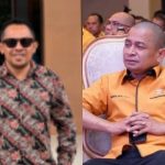 Advokat Rian Van Frits Kapitan serta Ketua DPC Hanura Kota Kupang, Erwin Gah (ist)