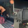 Barang bukti BBM bersubsidi yang diamankan bersama pikap yang dipakai mengangkutnya (ist)